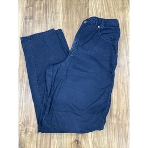 Simon chang Denima jeans Navy blue jeans women size 10